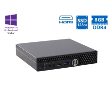 Dell (A-) Optiplex 3050 DM i5-6500T/8GB DDR4/128GB SSD/No ODD/10P Grade A- Refurbished PC