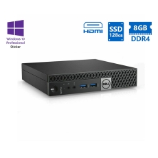 Dell (A-) Optiplex 5050 DM i5-6500T/8GB DDR4/128GB SSD/No ODD/10P Grade A- Refurbished PC