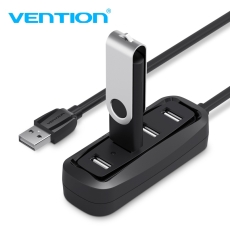 VENTION 4-Ports USB 2.0 Hub 0.15M Black (VAS-J43-B015)