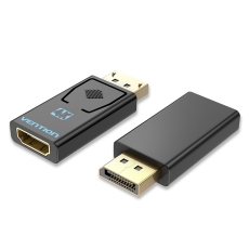 VENTION DisplayPort Male to HDMI Female Adapter Black (HBMB0)