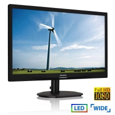 Used (A-) Monitor 241S4LSB LED/Philips/24/1920x1080/Wide/Black/Grade A-/D-SUB & DVI-D