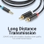 VENTION 3.5mm Male to 2RCA Male Cable 1.5M Black (BCLBG)